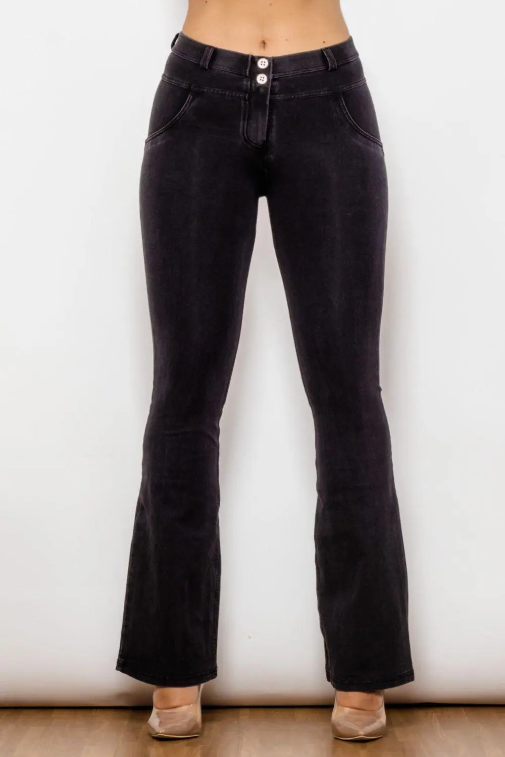 Classic Flare Leg Denim Jeans