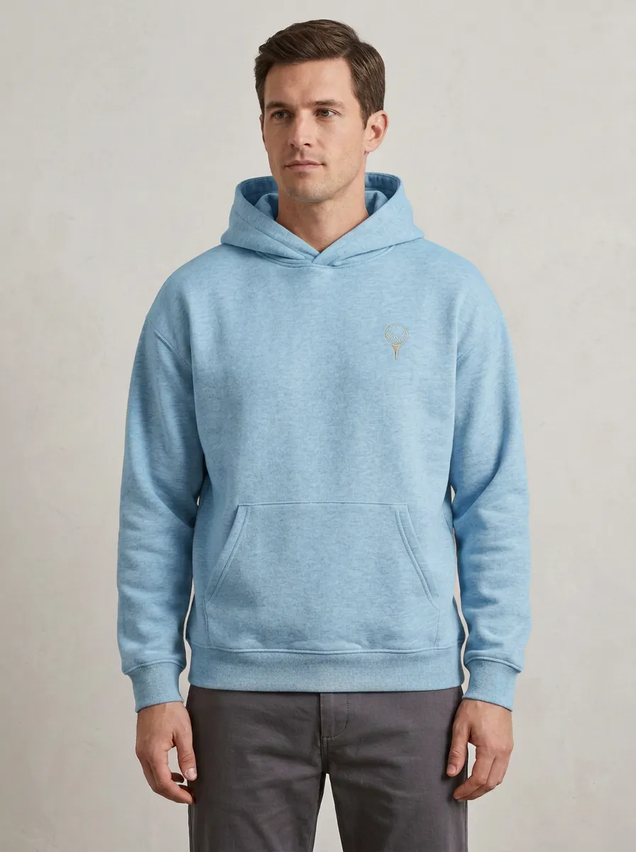 Athletic Ball-On-Tee Golf Casual Hoodie