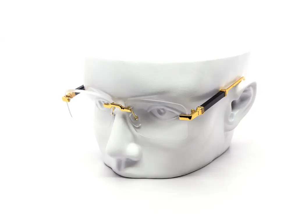 12-Pack Modern Rimless Rectangle Sunglasses