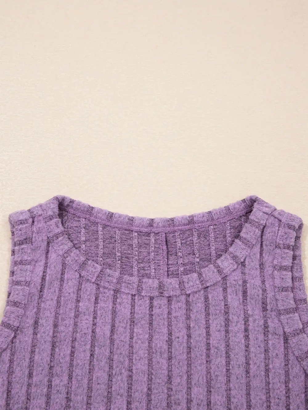 Slim Ribbed Mineral Wash Tank Top