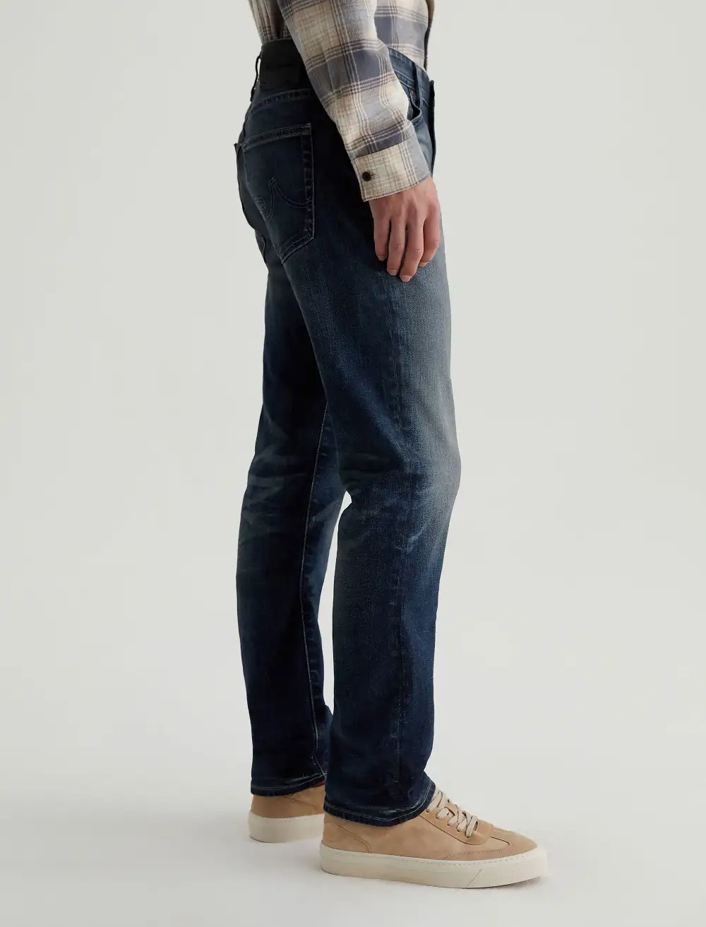 Men's Modern Straight Stretch Denim Jeans