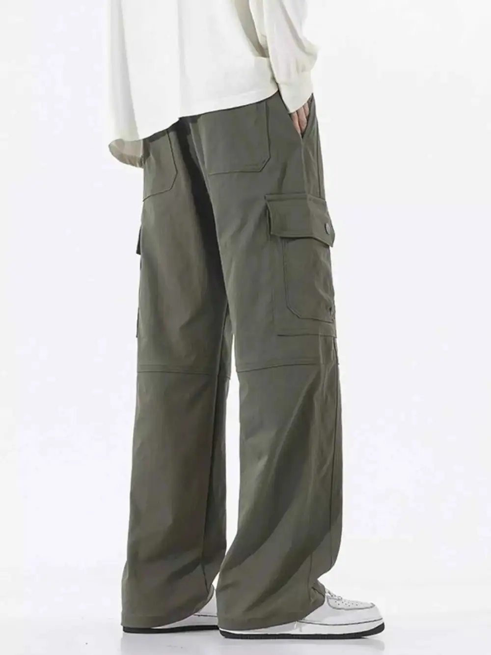 Multi-Pocket Cargo Utility Pants