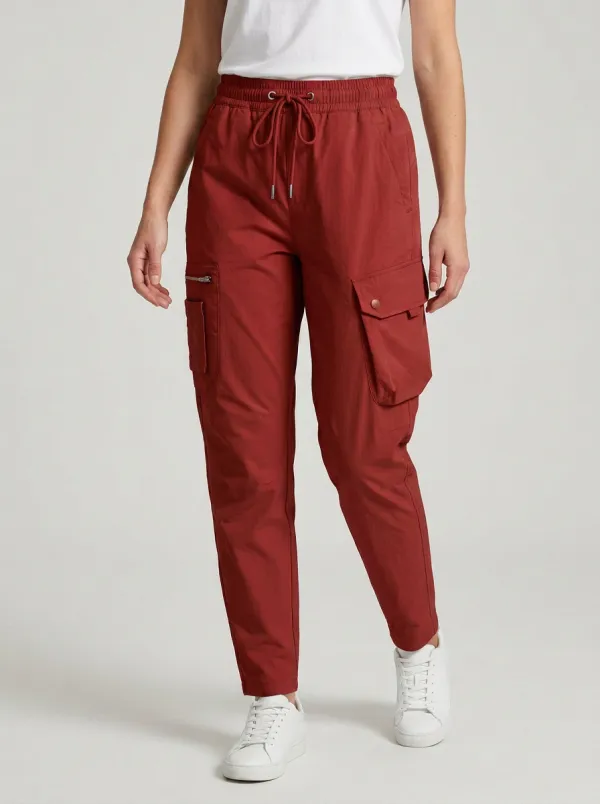 Women's Casual Cargo Graphic Cargo Work Pants
