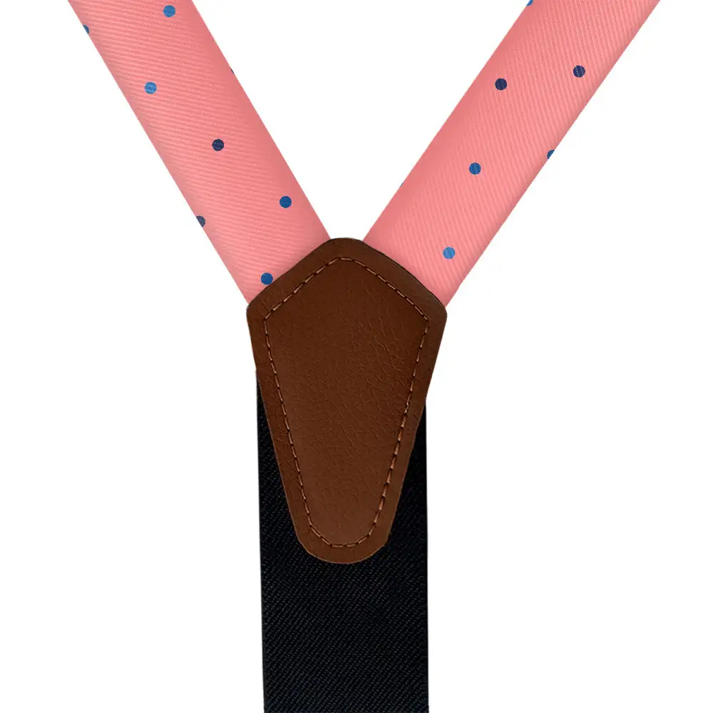 Balanced Versatile Color Dots Pattern Suspenders