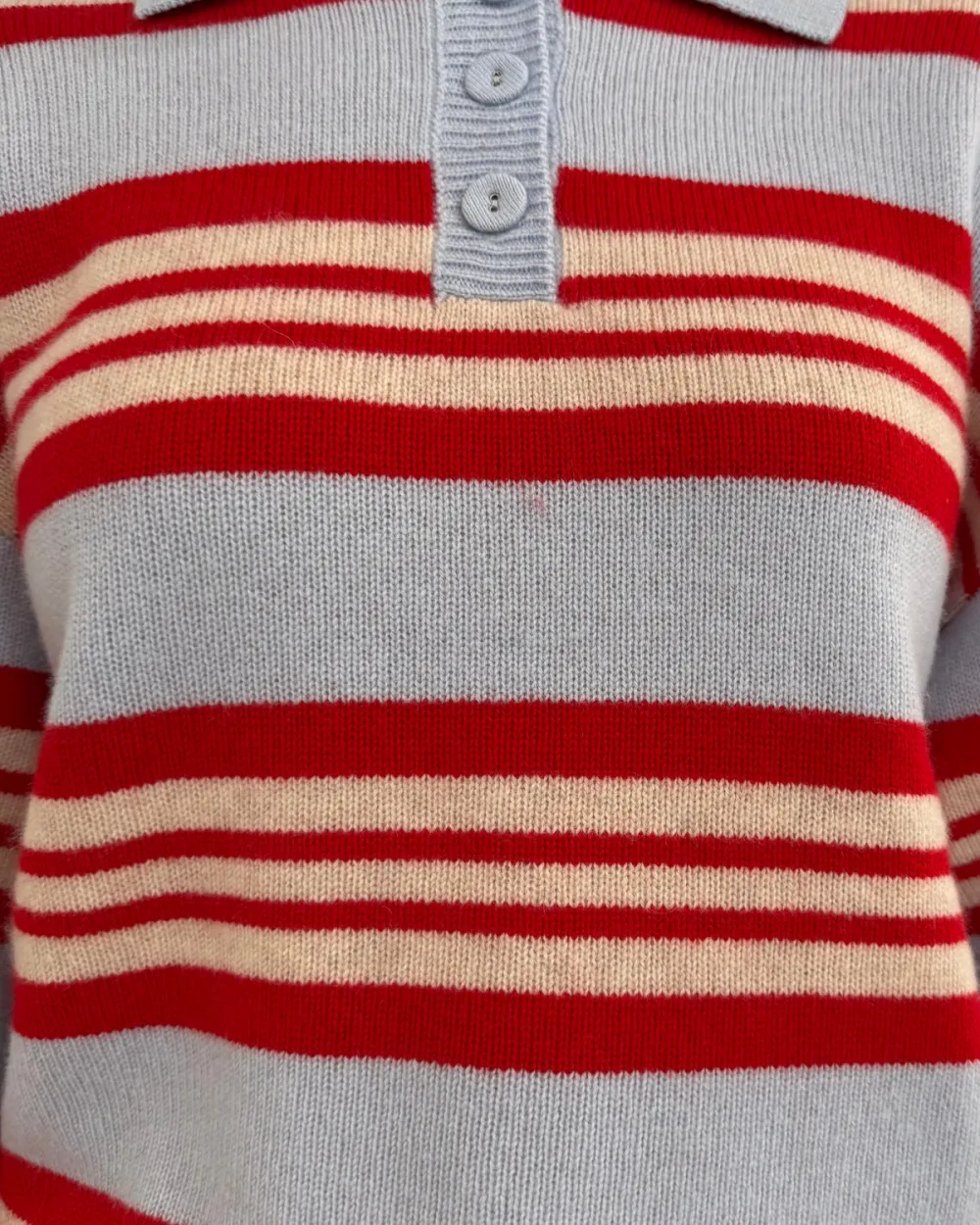 Cashmere Stripe Sweater