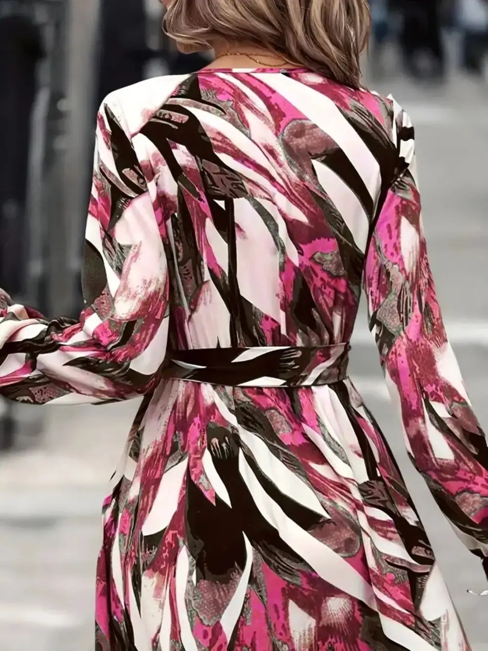 Wearable Cut Printed Maxi Dress