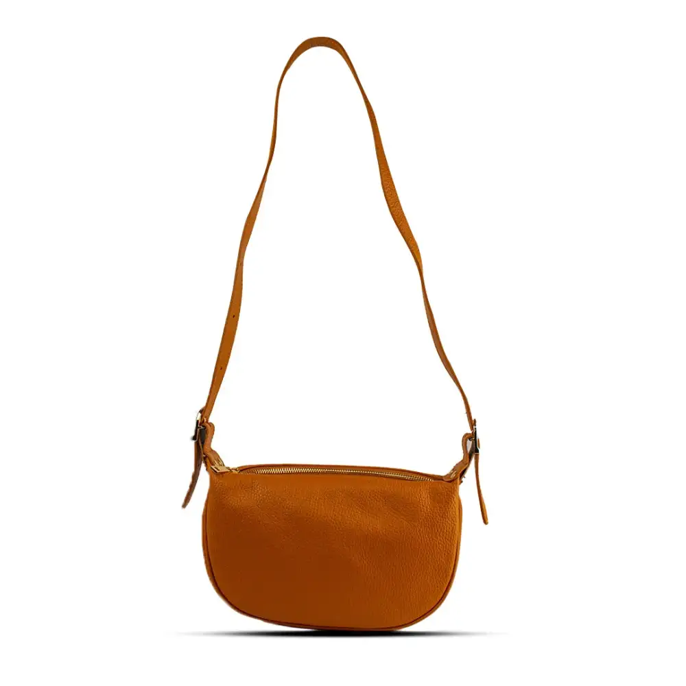 Functional Handheld Leather Handbag