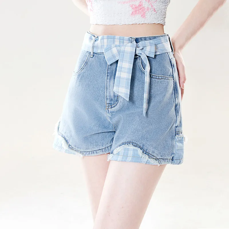 Bow Detail Casual Shorts