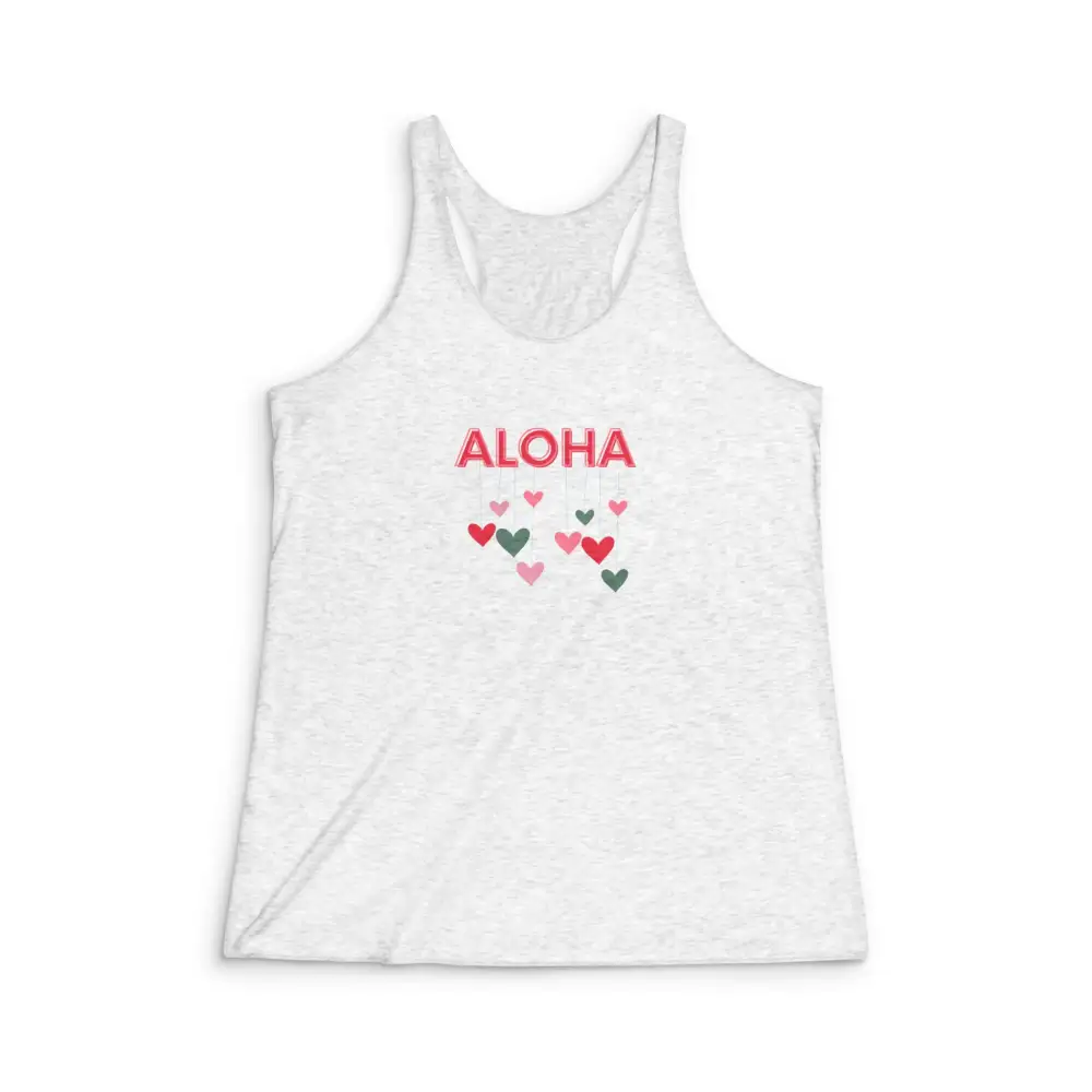 Drop Floral Graphic Racerback Tank