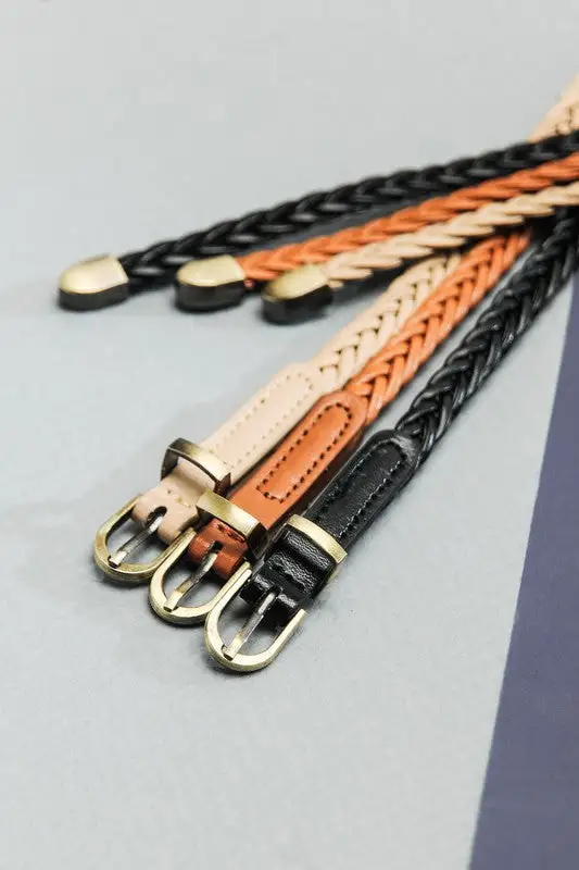 Woven Adjustable Buckle Belt