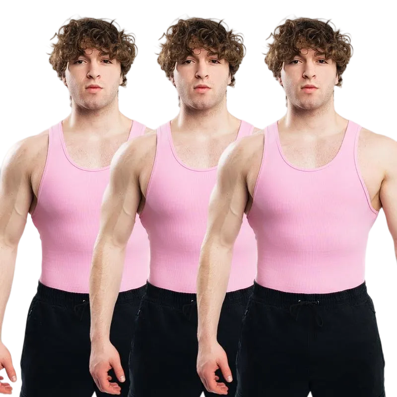 9PACK-Tank Top - Men's Shirt with Classic Design Fitness Wear Athletic Wear