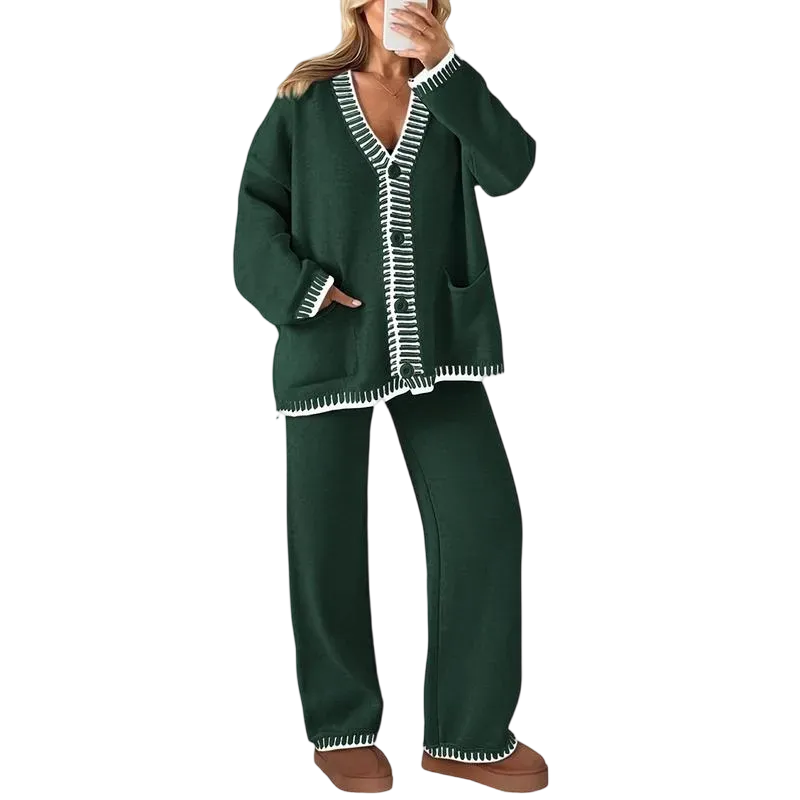 Women's two-piece winter knitted set[CLEARANCE ONLY FOR TODAY]