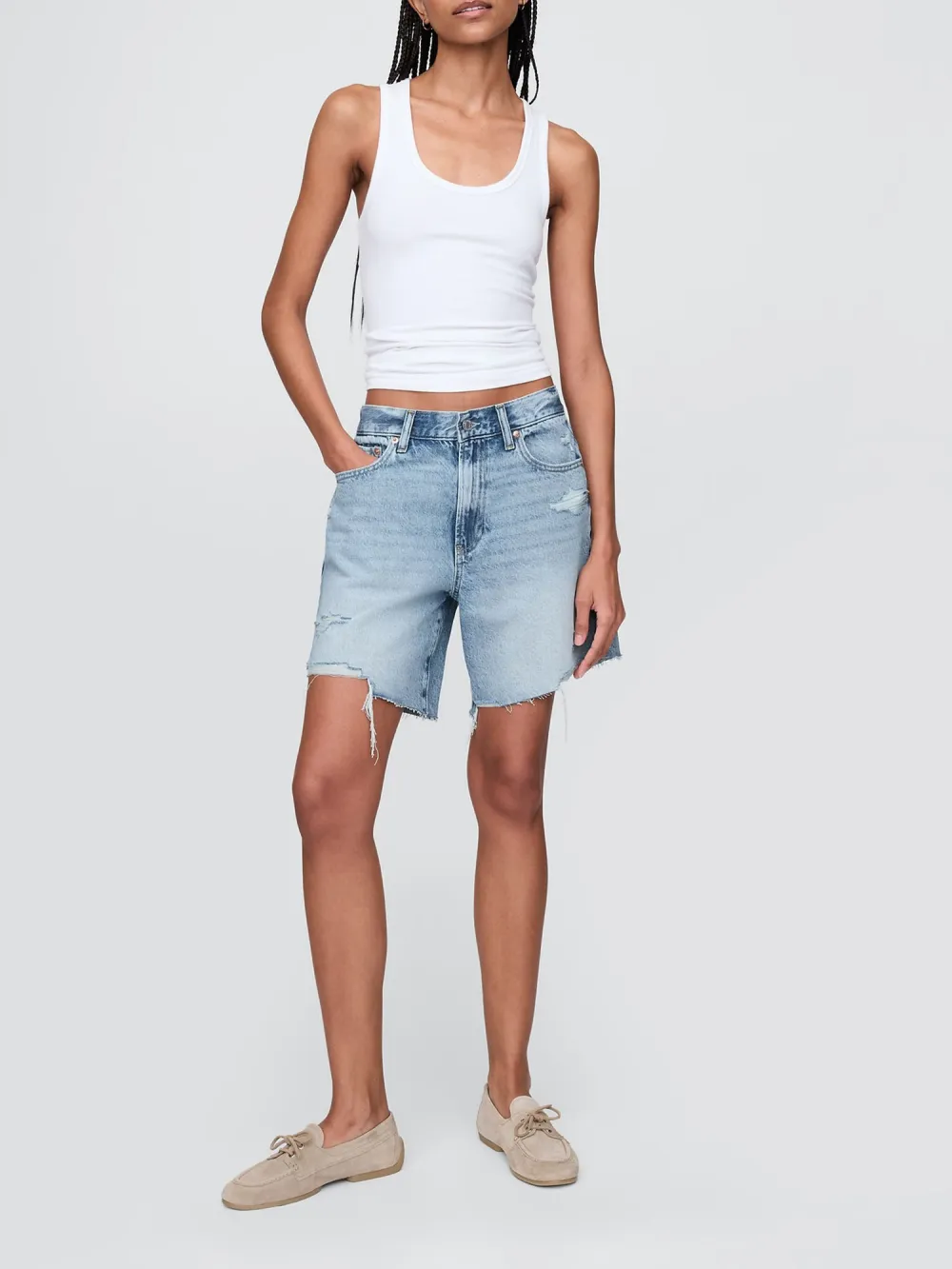 Soft Women's Denim Shorts
