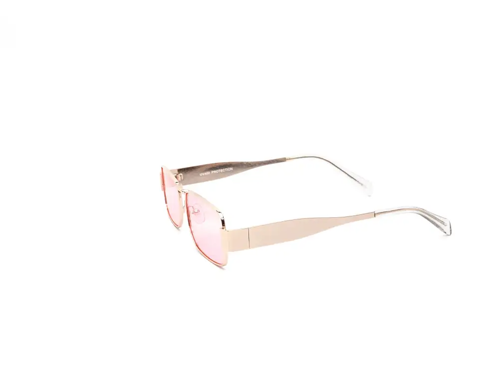 12-Pack Chunky Metal Rectangle Sunglasses