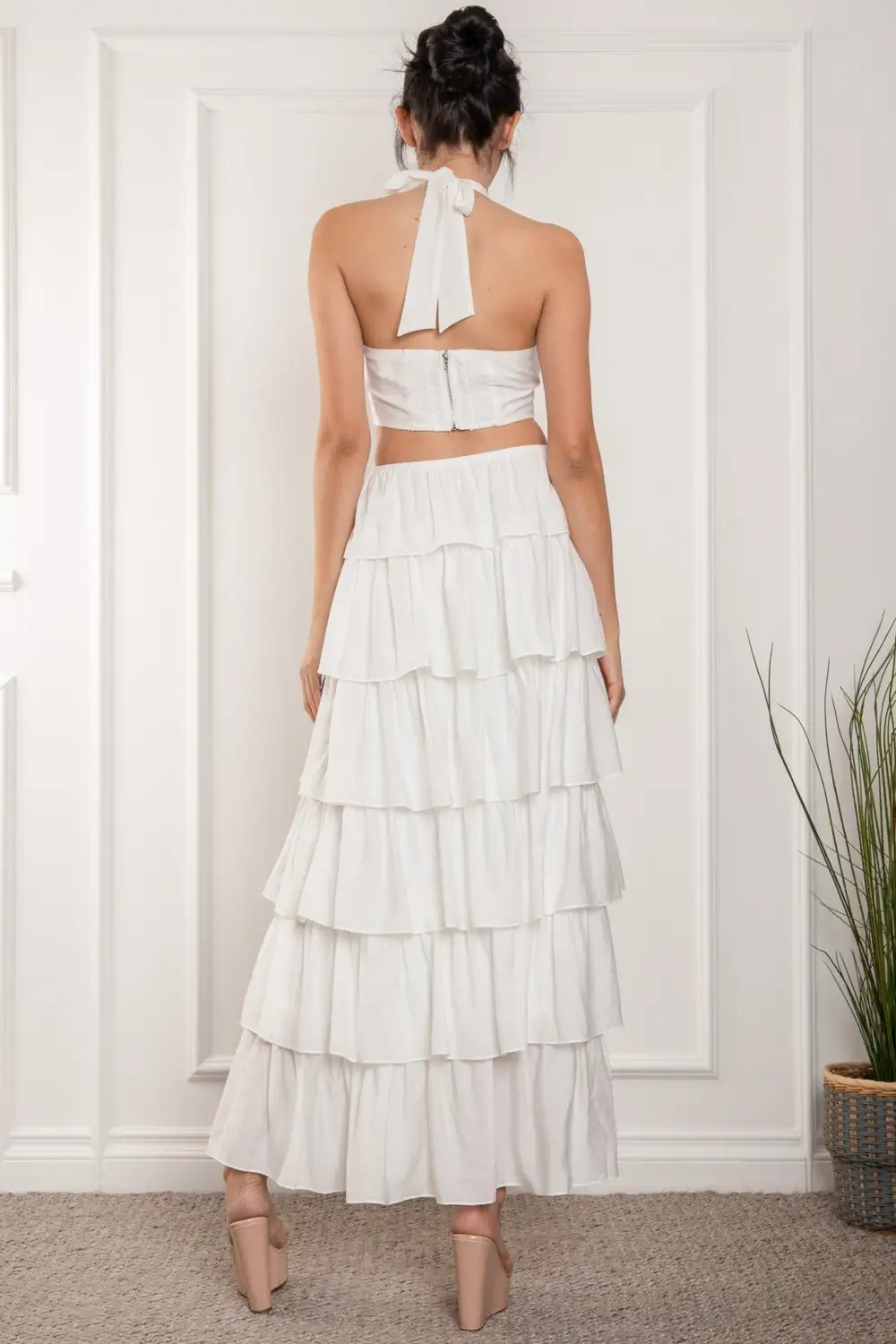 Ruffled Maxi Dress