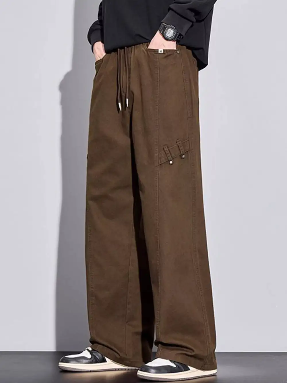 Refined Men's Plus Size Loose Fit Casual Pants