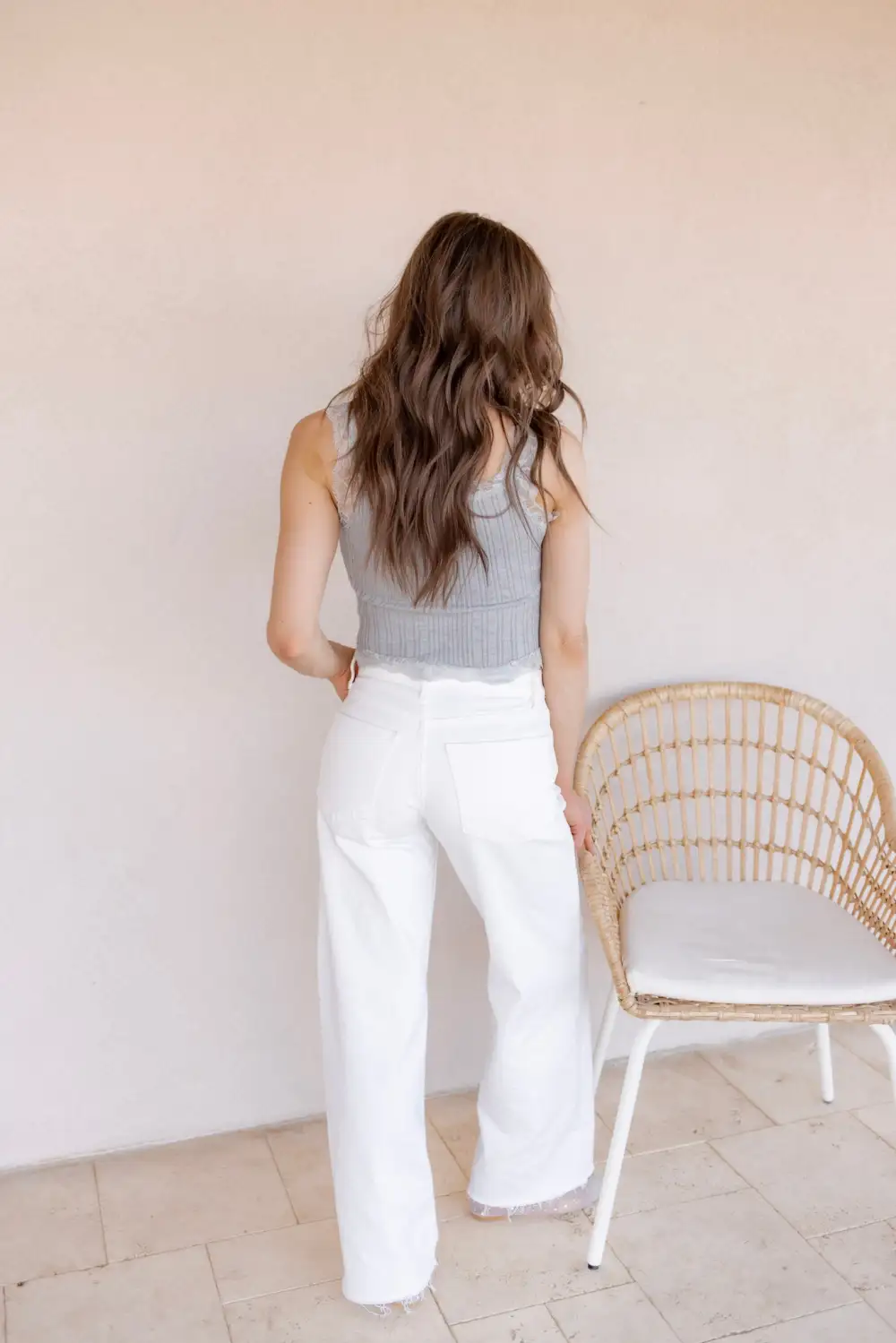 Soft Essential Wide Leg Jeans