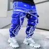 Men's  Bandana Cargo Pants Cargo Pants