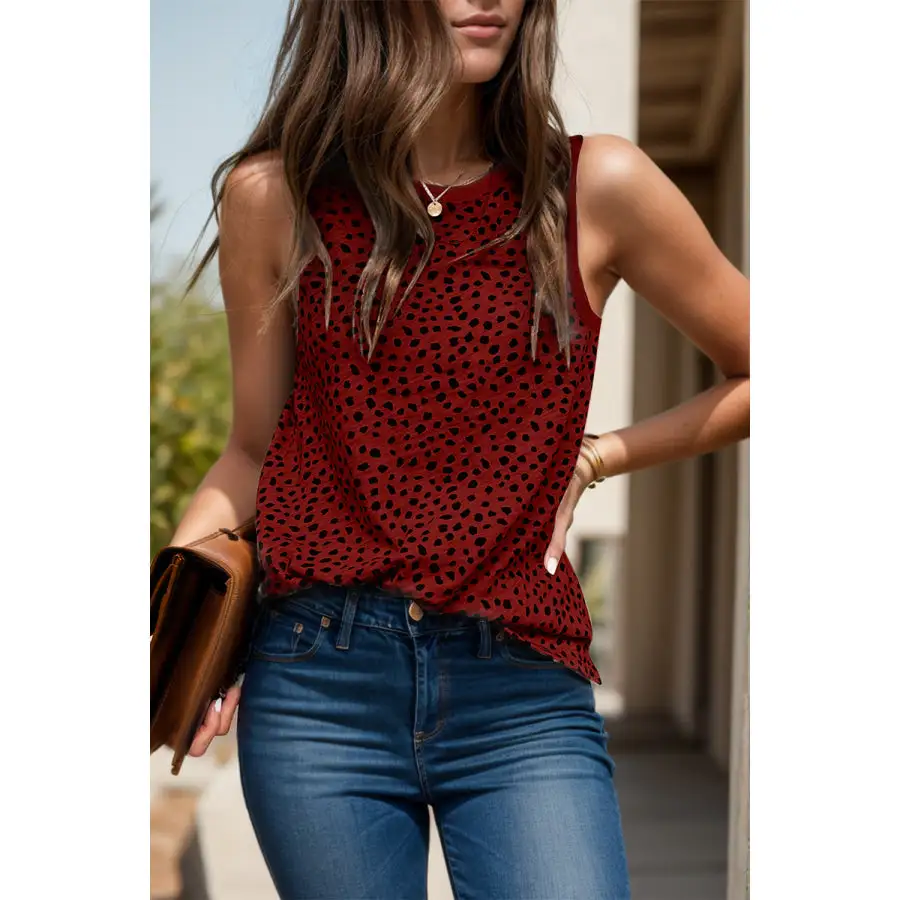 Modern Round Neck Tank