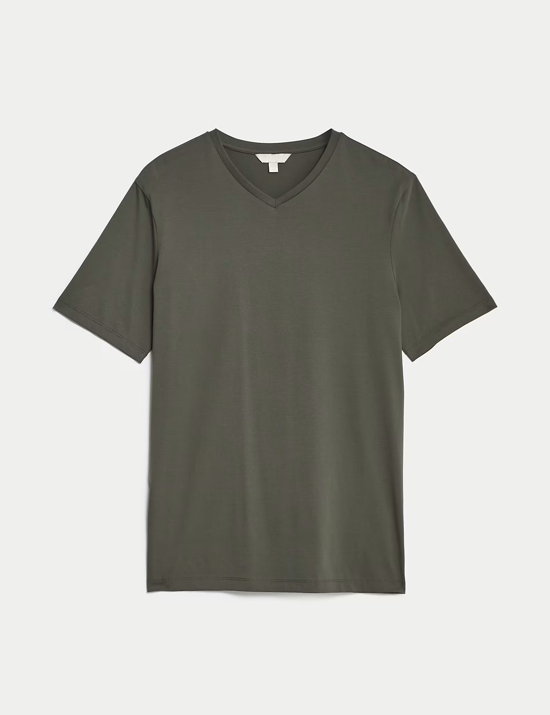 Pure Cotton V-Neck T-Shirt