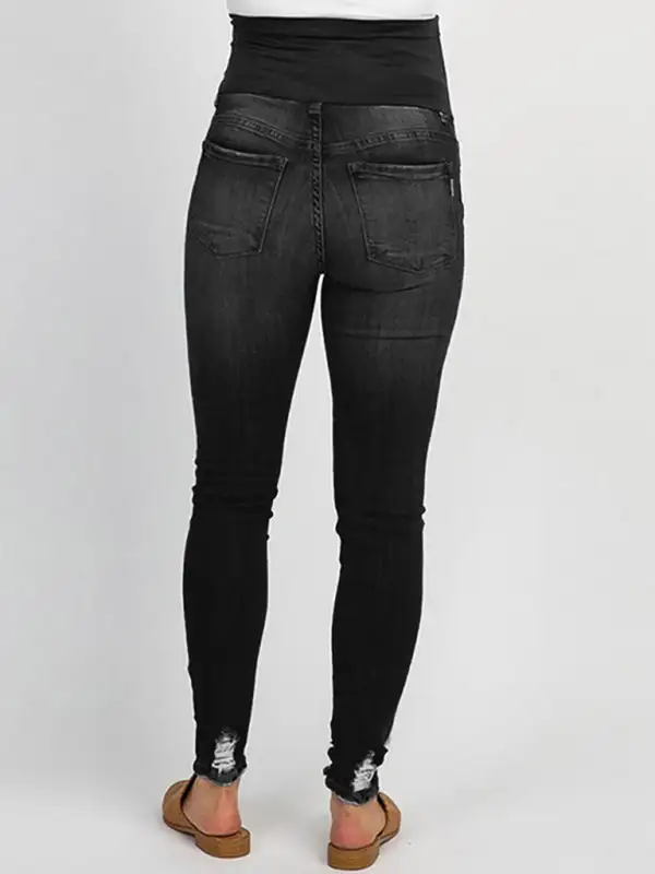 Textured Modern Denim Jeans