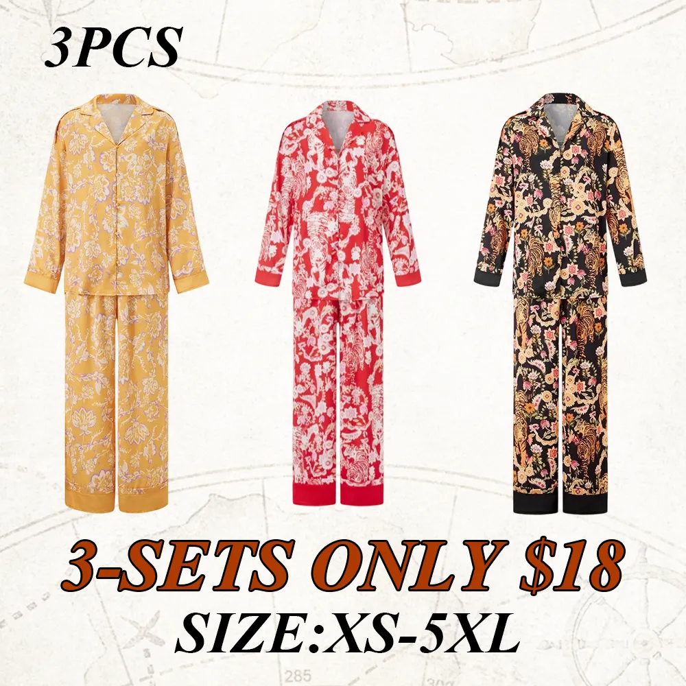 Women's Printed Loungewear Set