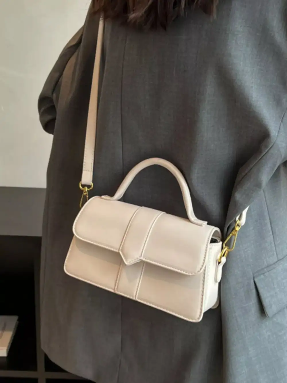 Top Handle Everyday Crossbody Bag