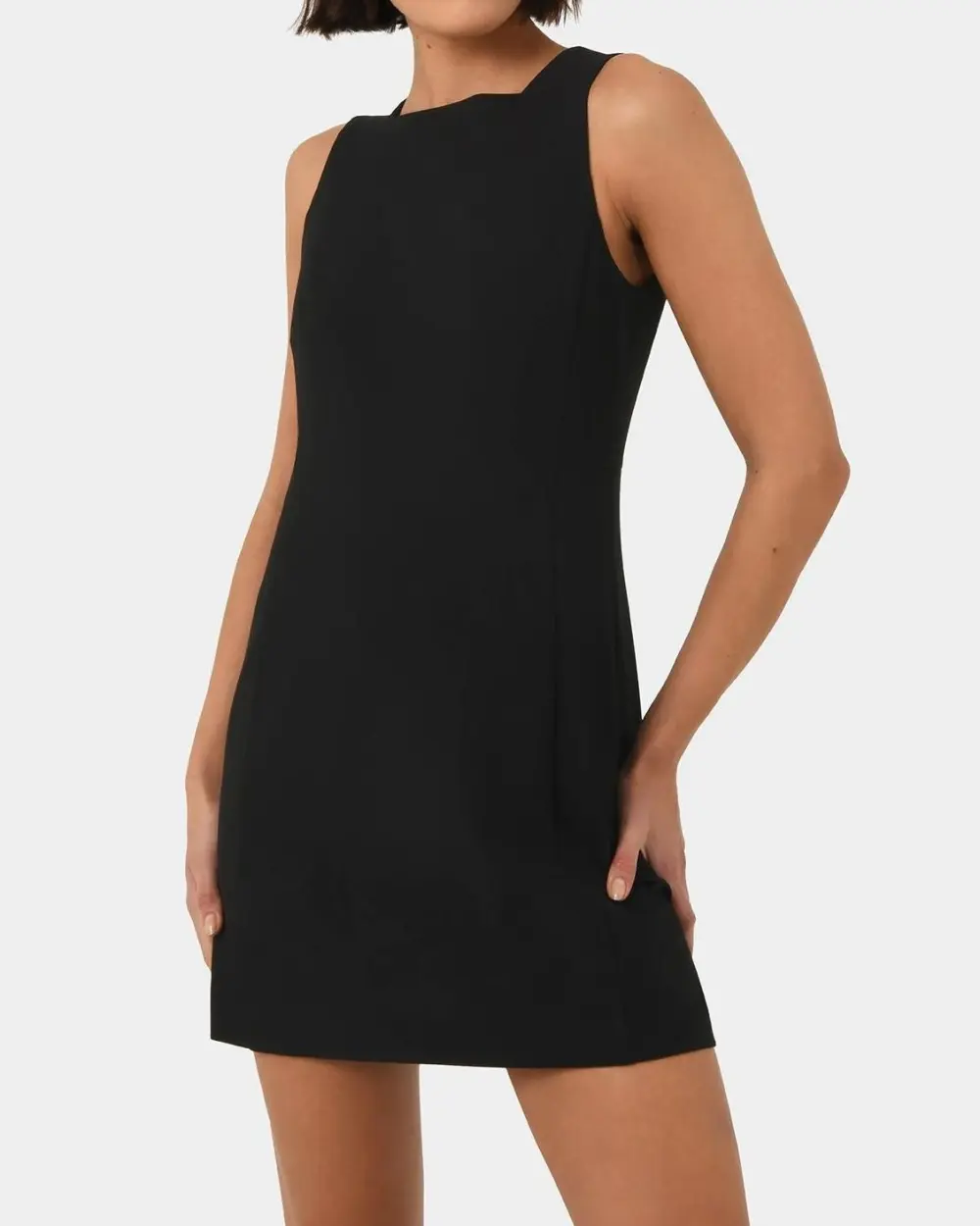 Square Neck Panel Dress
