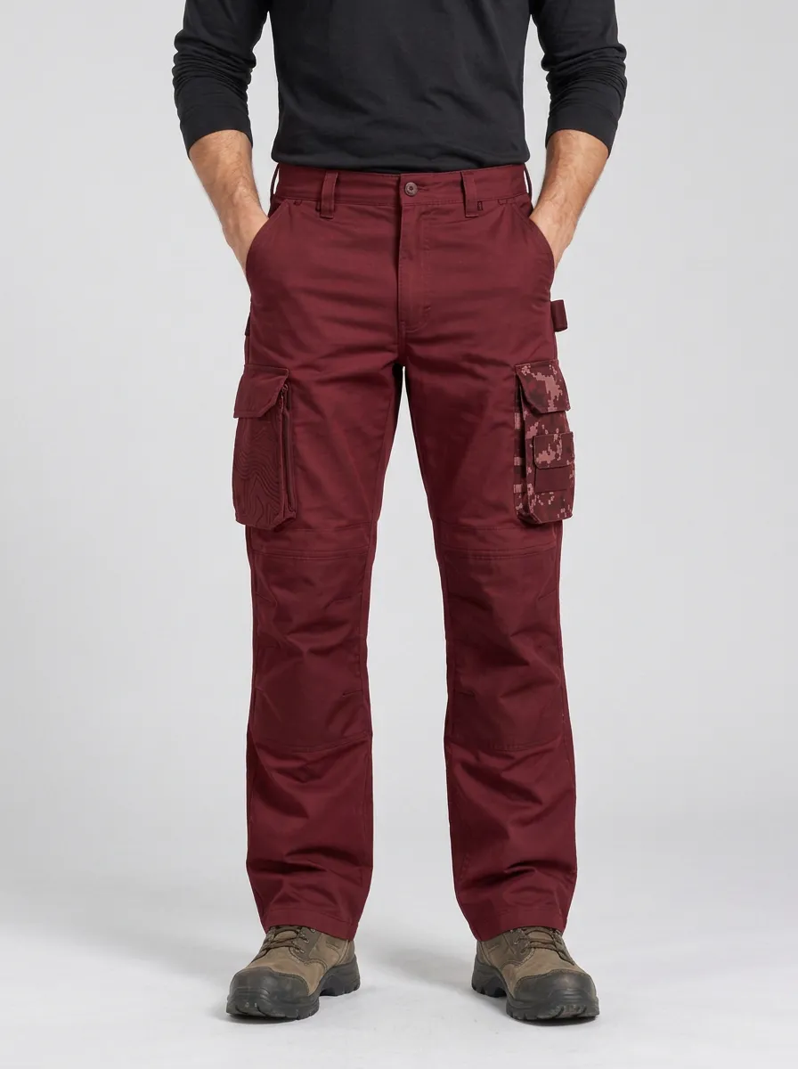 Tactical Outdoor Camo Pocket Cargo Pants