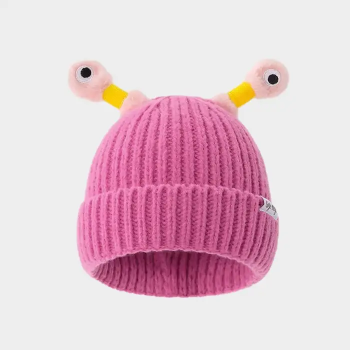 🔥Spring Hot Sale - 49% OFF🔥 Parent-Child Cute Glowing Little Monster Knit Hat