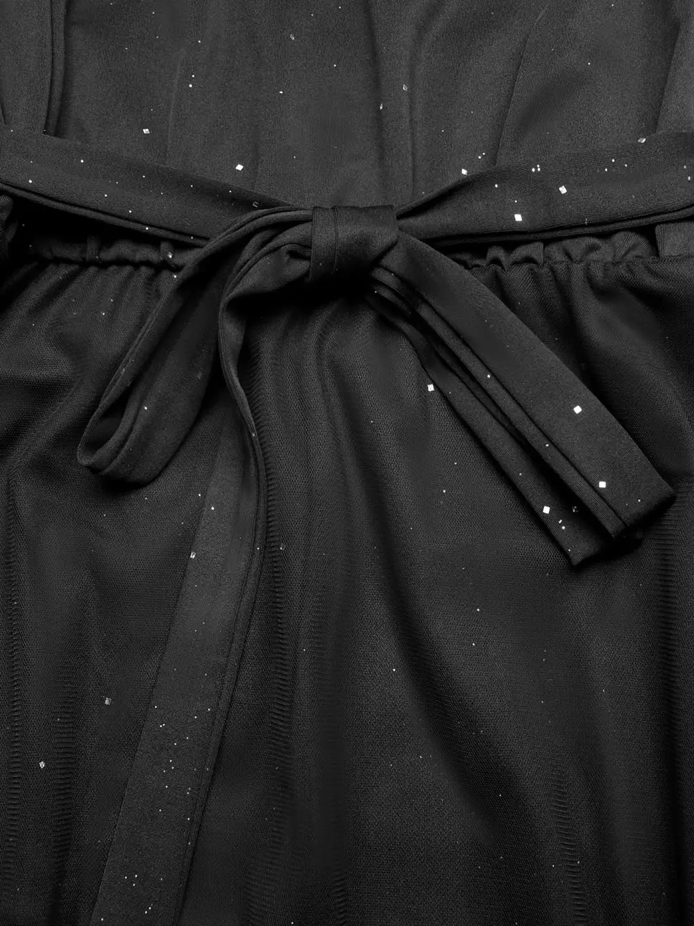 Tulle Sleeveless Midi Dress