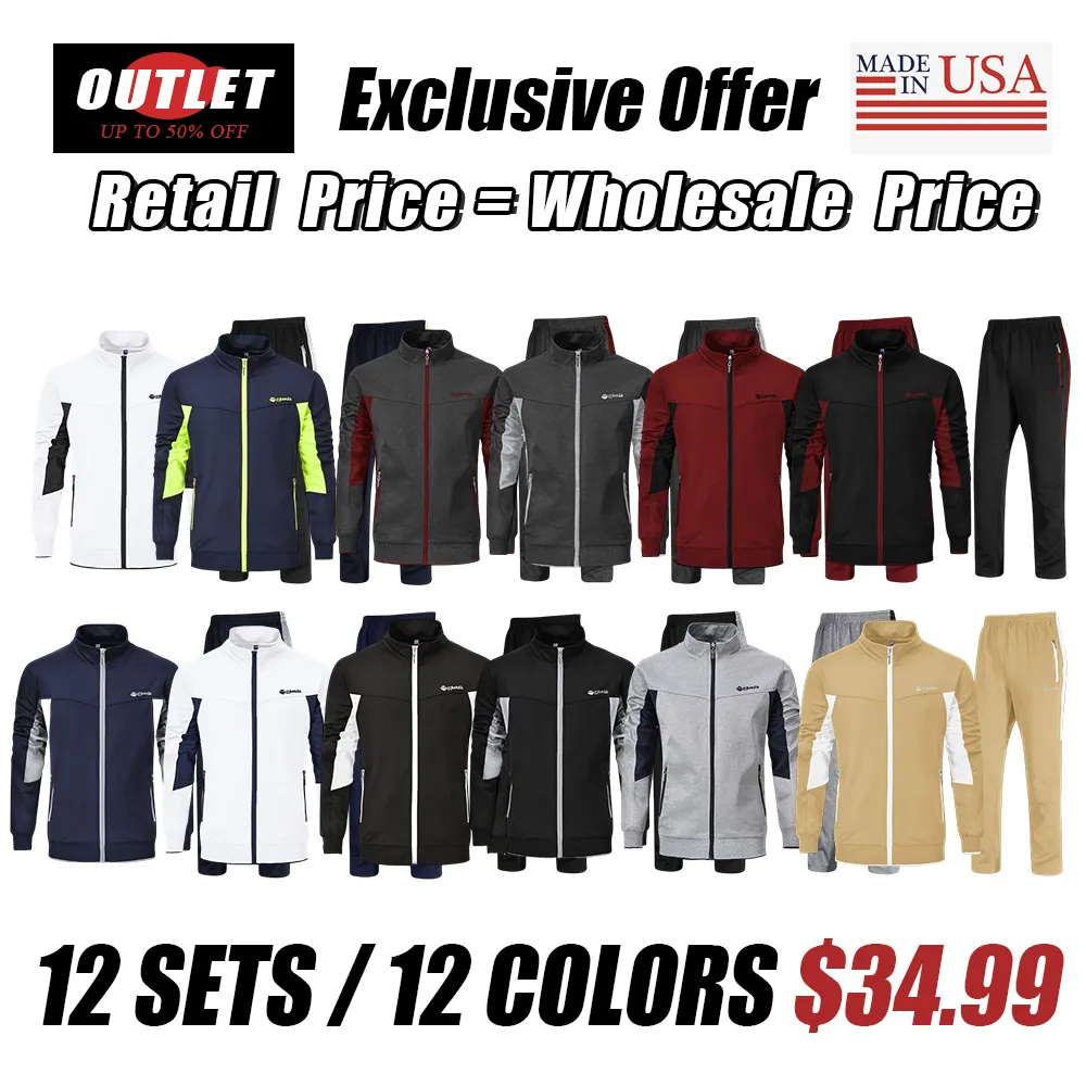 Men's Autumn/Winter Two-Piece Sports Suit