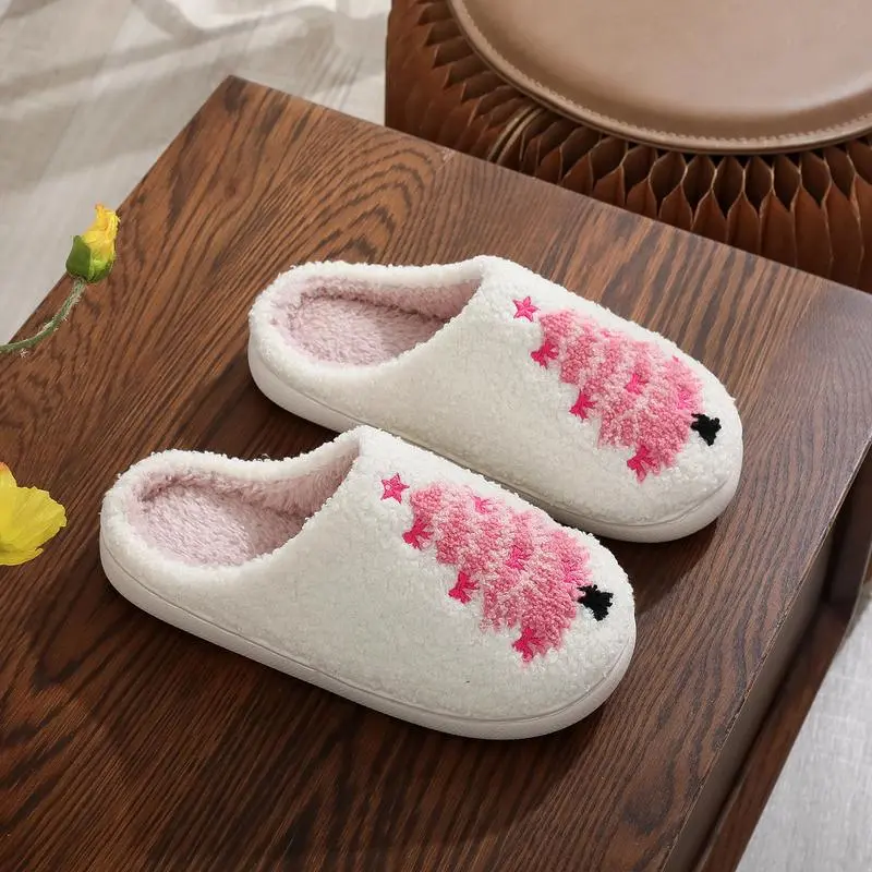 🏷️ 🎅 Holiday Special – 40% OFF! 🎁 Women & Men Christmas Slippers – Memory Foam Warm House Shoes  Cozy • Fuzzy • Festive • Indoor & Outdoor Comfort