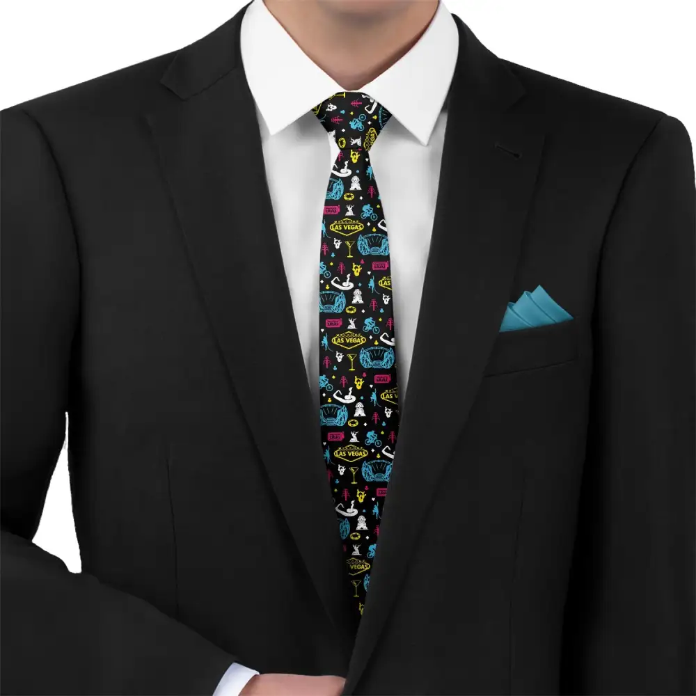 Modern Heritage Emblem Design Necktie