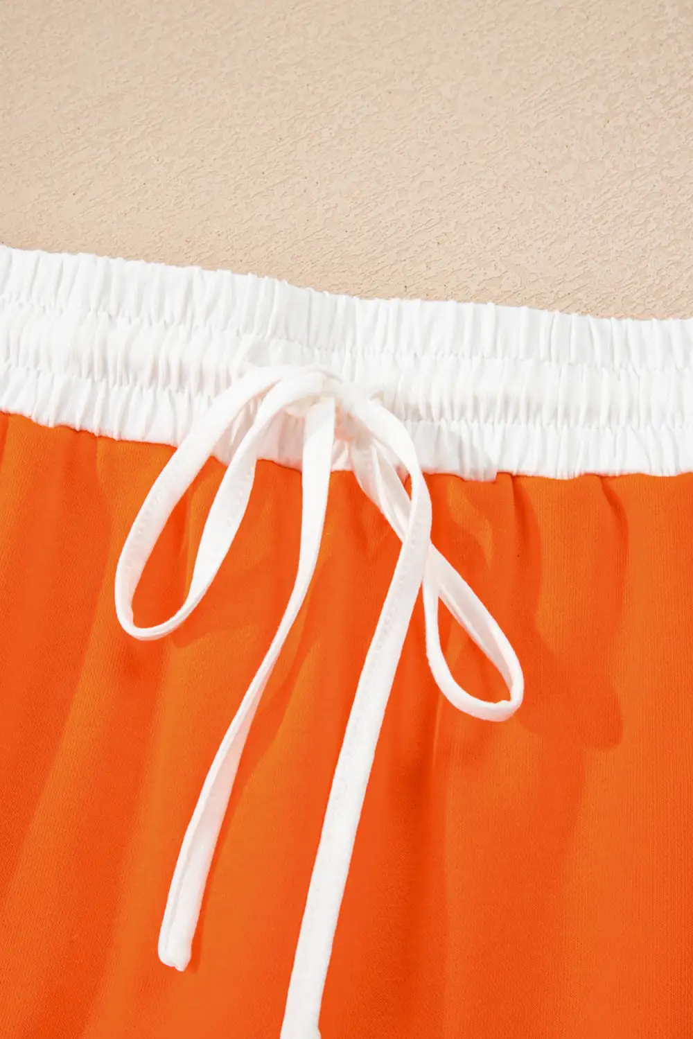 Curve Printed Varsity Detail Coordinated Set