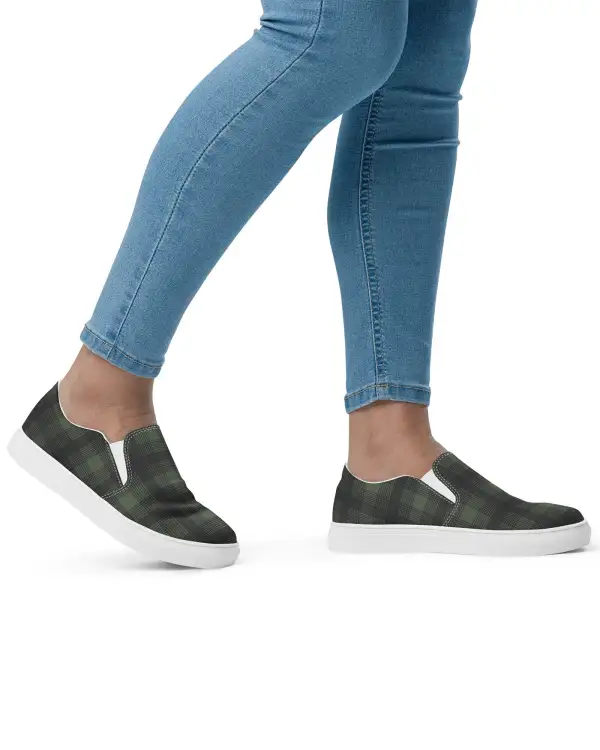 Ivy Check Slip On Shoes