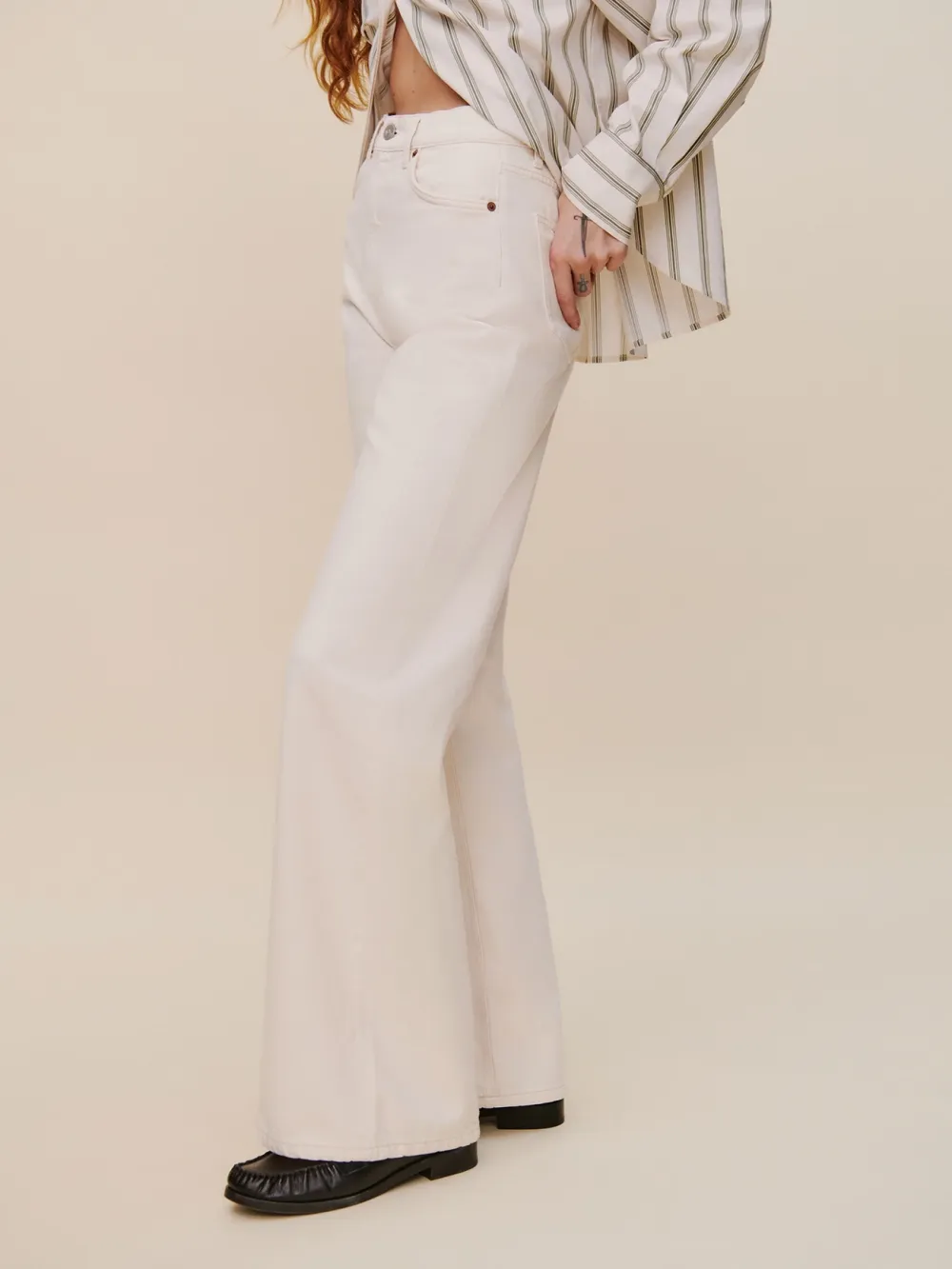 High Rise Slouchy Wide Leg Jeans