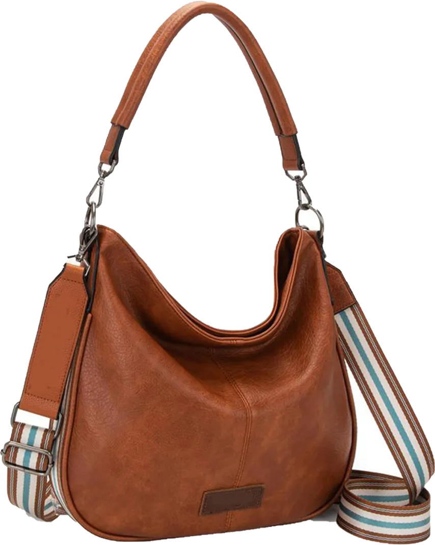 Hobo Bags Large Crossbody Bags for Women – Shoulder Purses with Striped Cotton Straps 🔥 Limited-Time Offer — 50% OFF