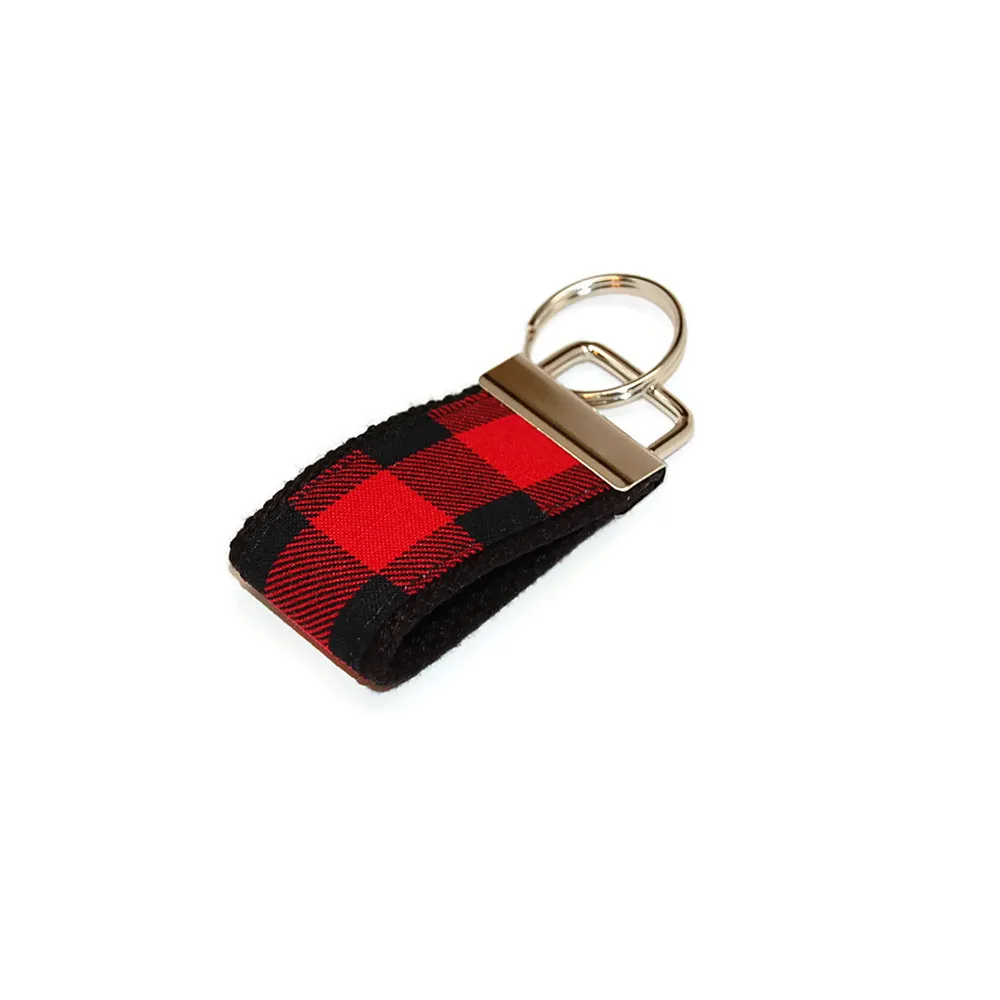 Buffalo Check Easy Carry Keychain