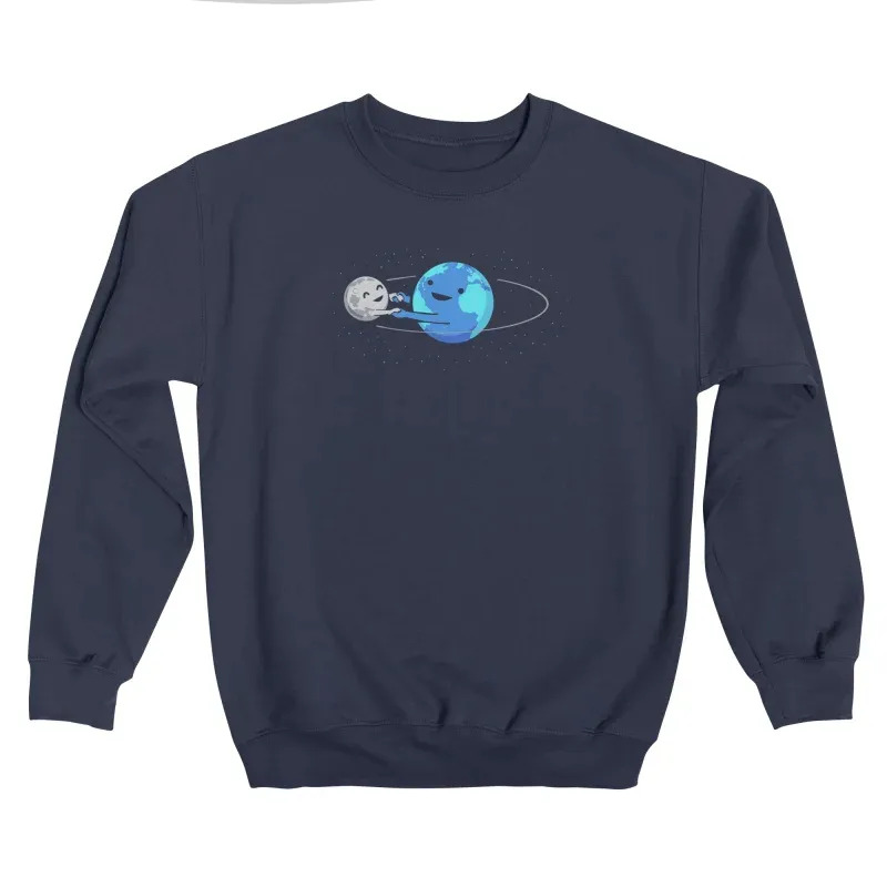 Cute Cosmic Friendship Design Sweatshirt