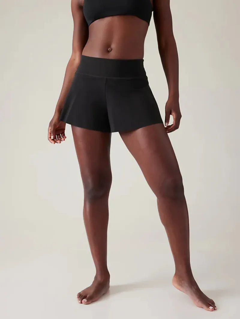 Ruffled Athletic Skort For Playful Casual Style
