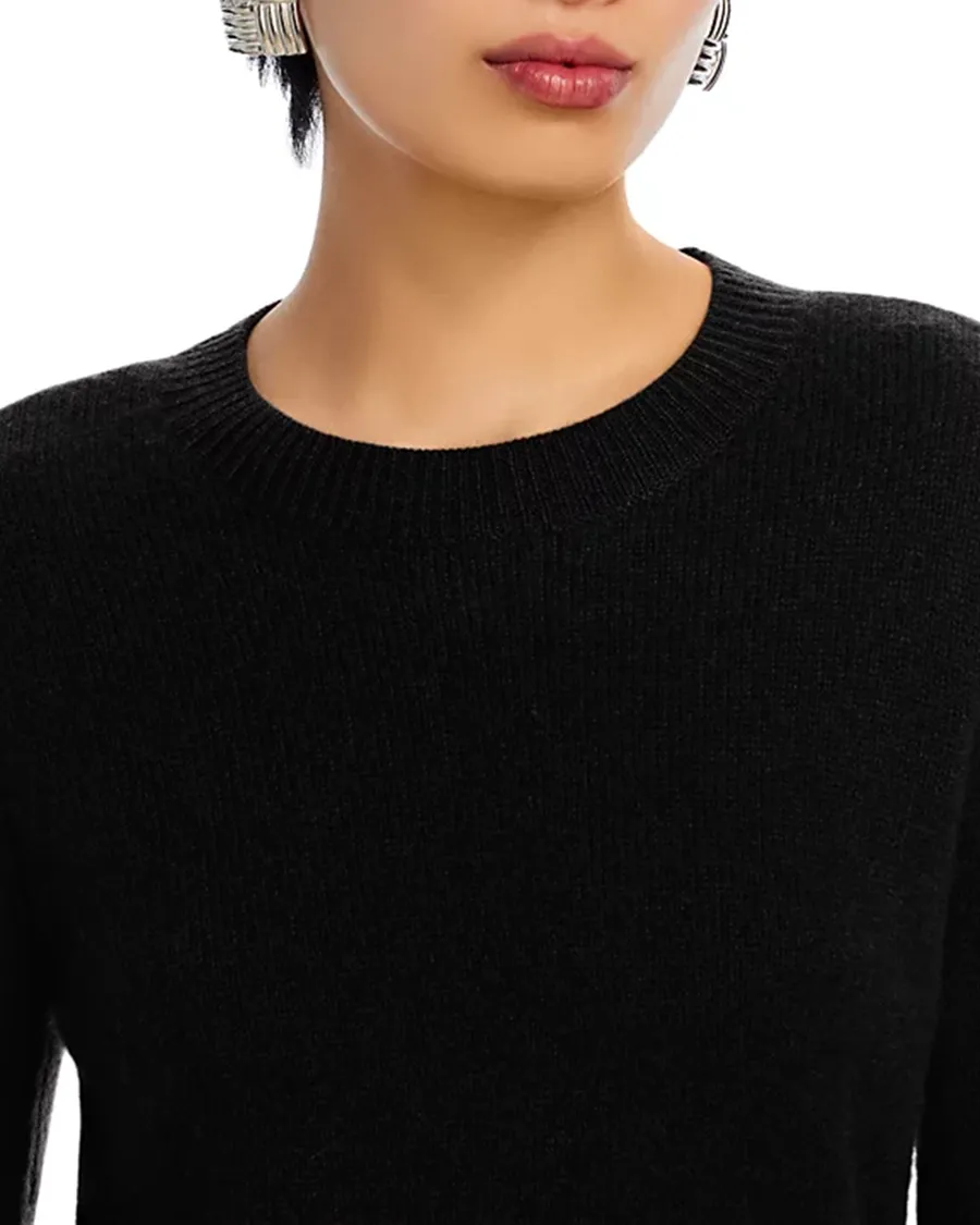 Cashmere Crewneck Long Sleeves Sweater