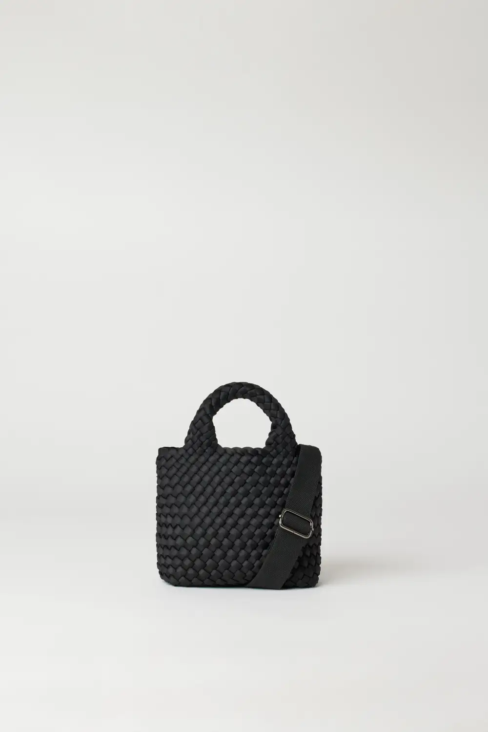 Textured Cotton Crossbody Bag