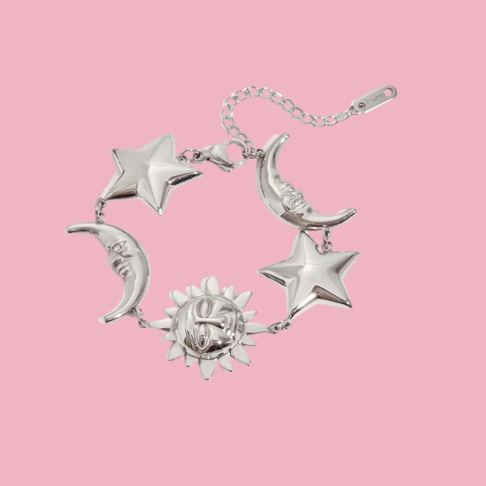 Sun Moon Star Bracelet