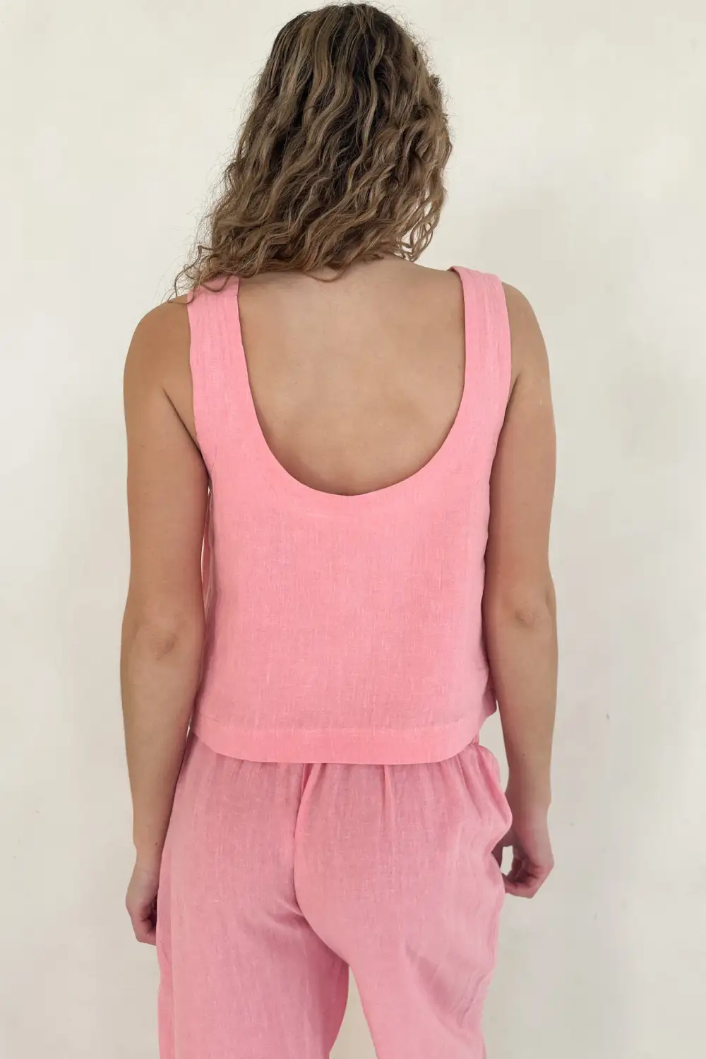 Casual Soft Linen Blend Top