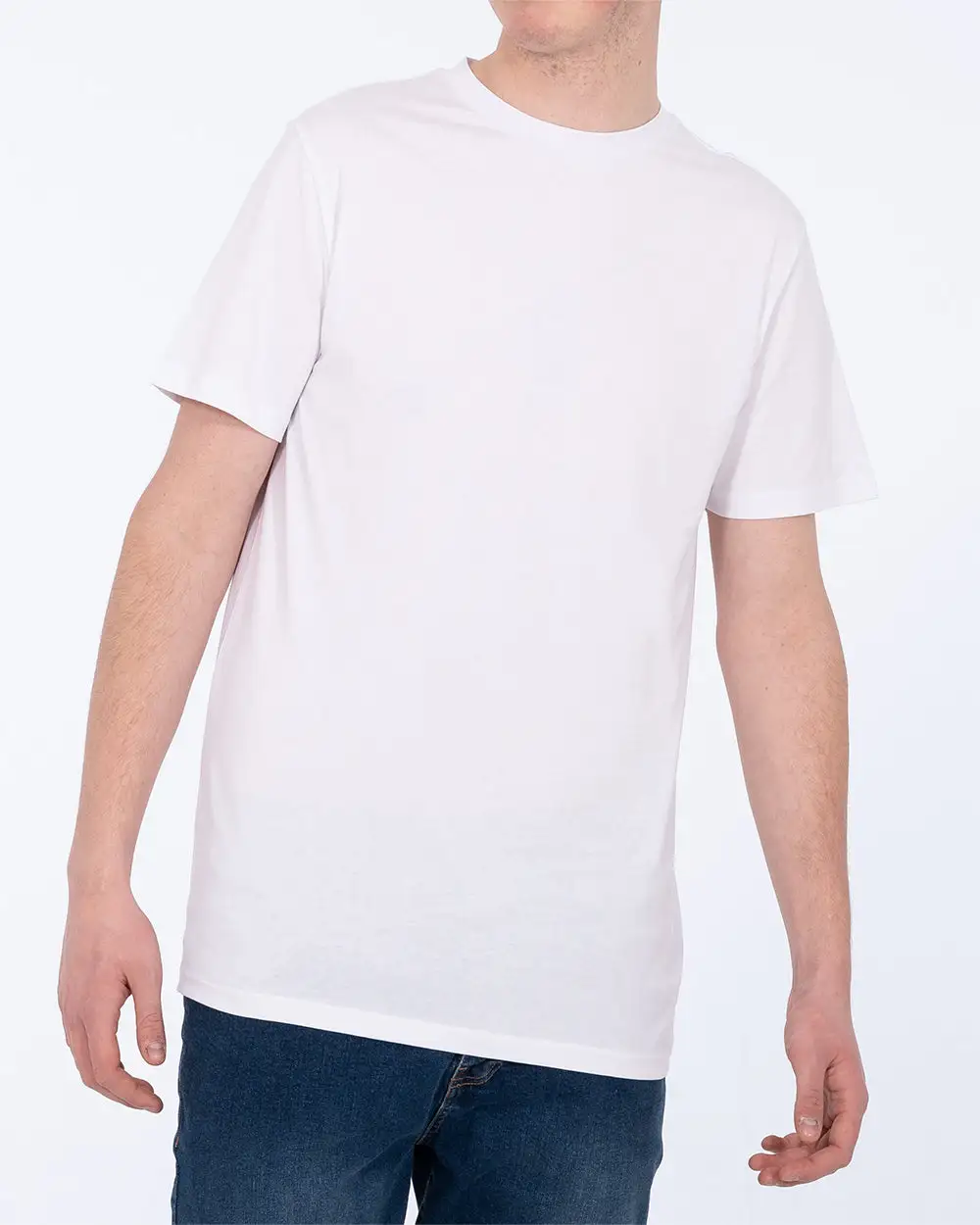 Modern Clean Classic Crew Neck Short Sleeve T Shirt
