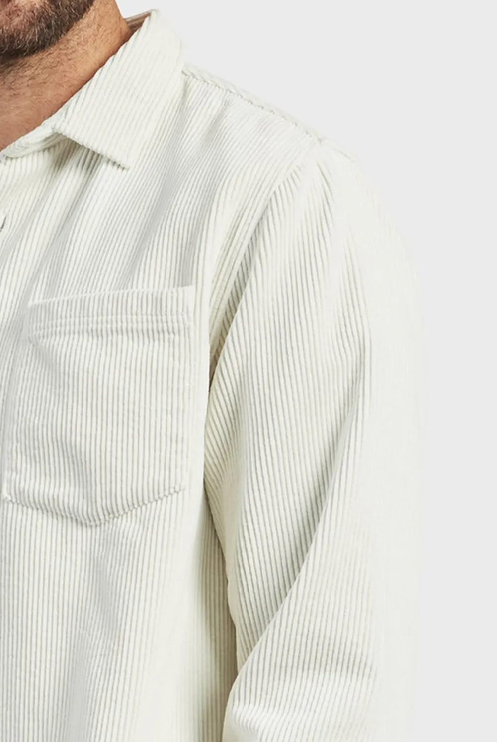 Lebowski Cord Overshirt-Navy
