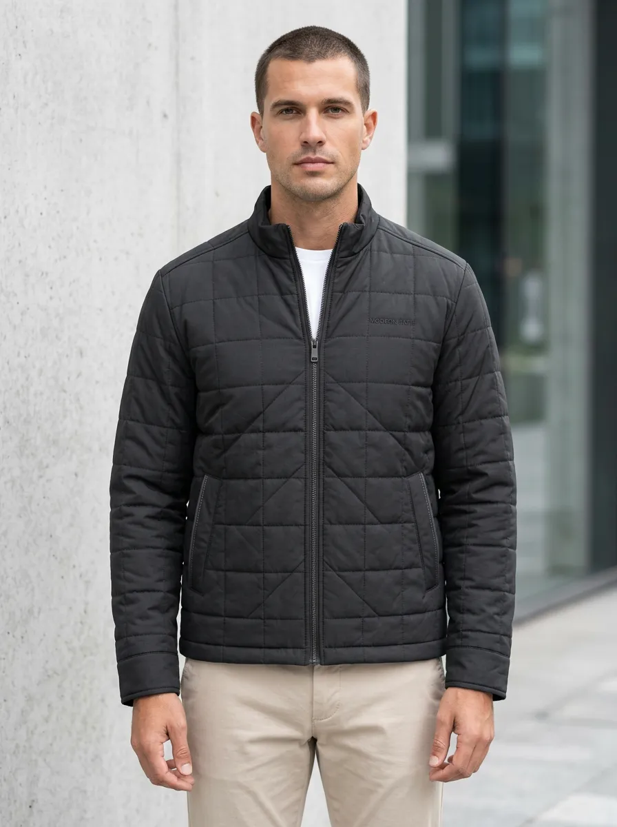 Quilted Zip Jacket