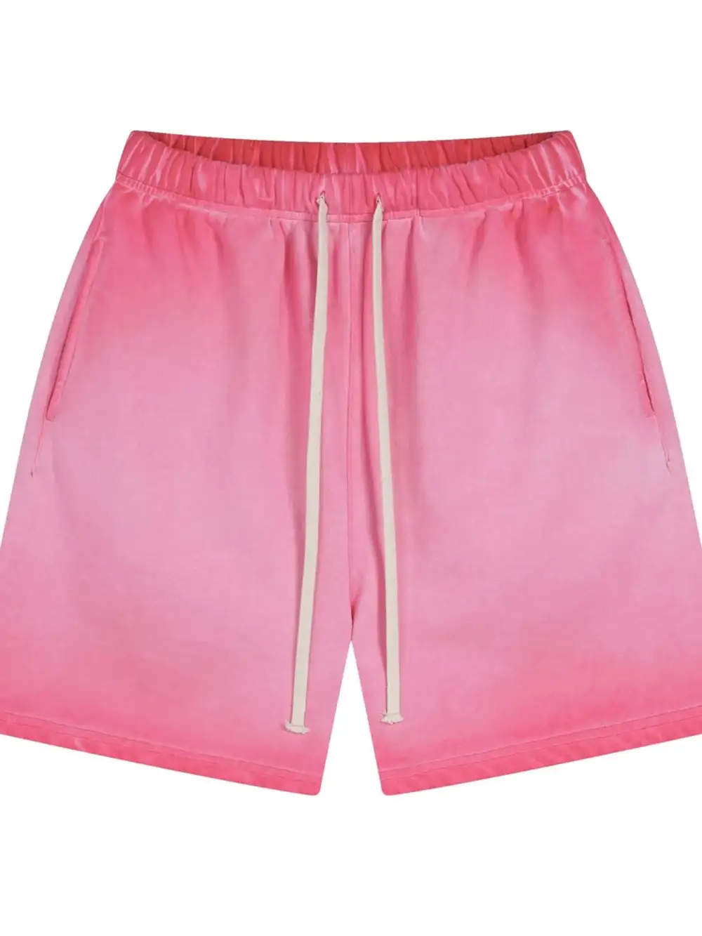 Simple Drawstring Cotton Blend Casual Shorts