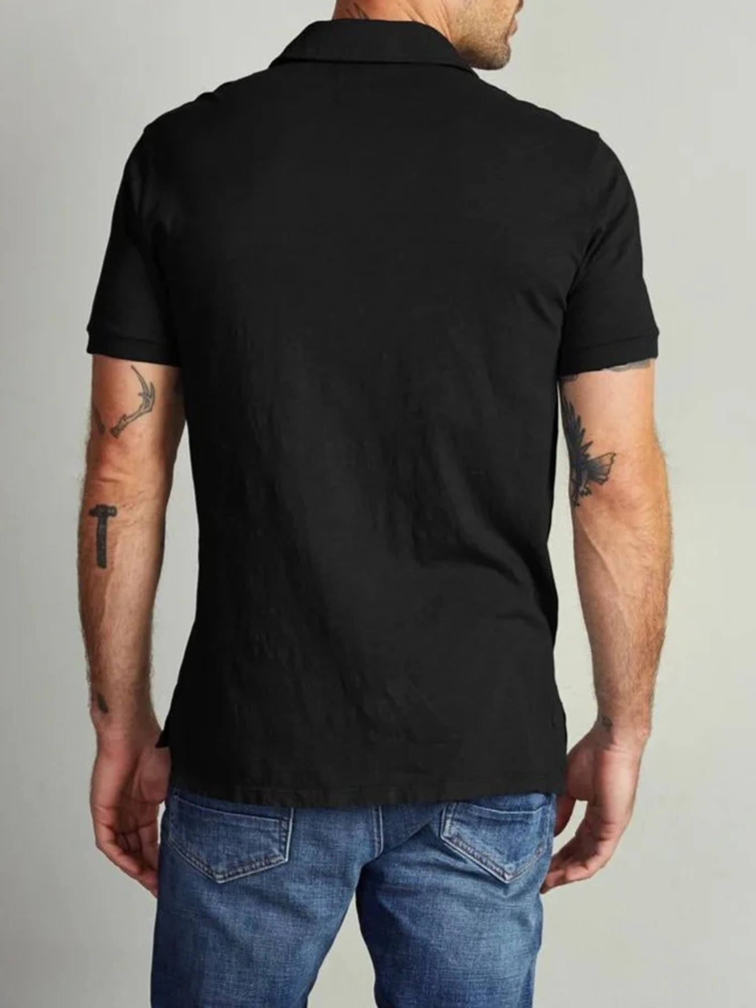 Men's Bussiness Cotton Polo Shirt